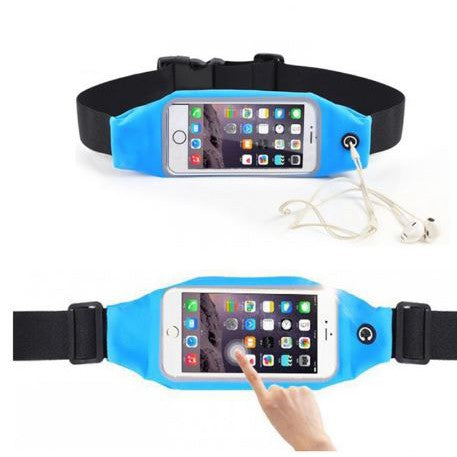 Sweatproof Sport Waist Belt Pouch for Running Jogging