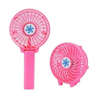 Kipas Angin Tangan Handy Mini Fan Handheld Rechargeable Portable 2000mAh Lipat