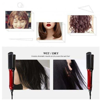 Catokan KM-531 Professional Hair Straightener Alat Catok Pelurus Rambut Lurus Elektrik Wet Dry