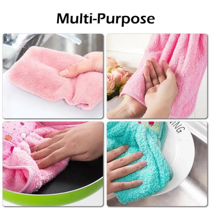 Kain Lap Tangan Motif - Hand Towel Handuk Gantung Wastafel Dapur Kamar Mandi - Microfiber Serbet Pengering Tangan Basah Serap Air Serbaguna