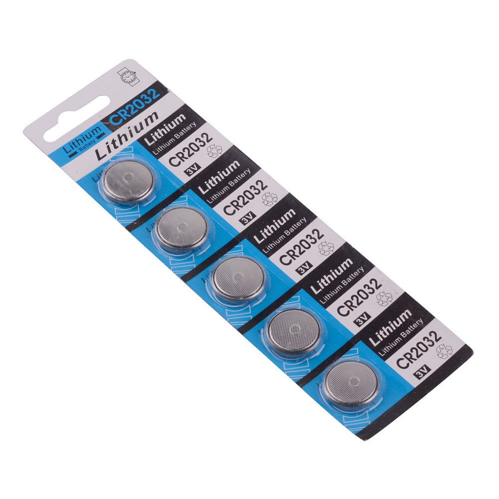 Baterai CR2032 Biru Lithium 3V Battery Kancing Koin CR-2032 Kalkulator Jam Tangan Remote Cmos Bulat