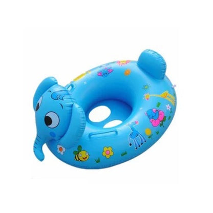 Ban Pelampung Anak Intex Baby Swim Boat Motif Animal Split Rings Bayi Duduk Kaki Berenang Karakter