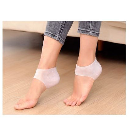 Pelindung Tumit Kaki Gel Silikon Heel Pad Silicone Protector Alas Tumit Anti Lecet Pecah Crack Socks