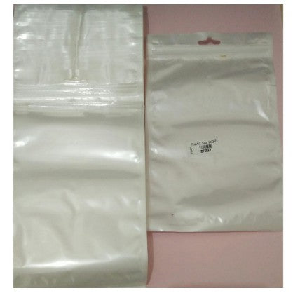 Plastik Klip Susu 13X22 Cm (ISI 100) Ziplock Putih Packing Plastic Zipper Zip Lock Aksesoris Ukuran