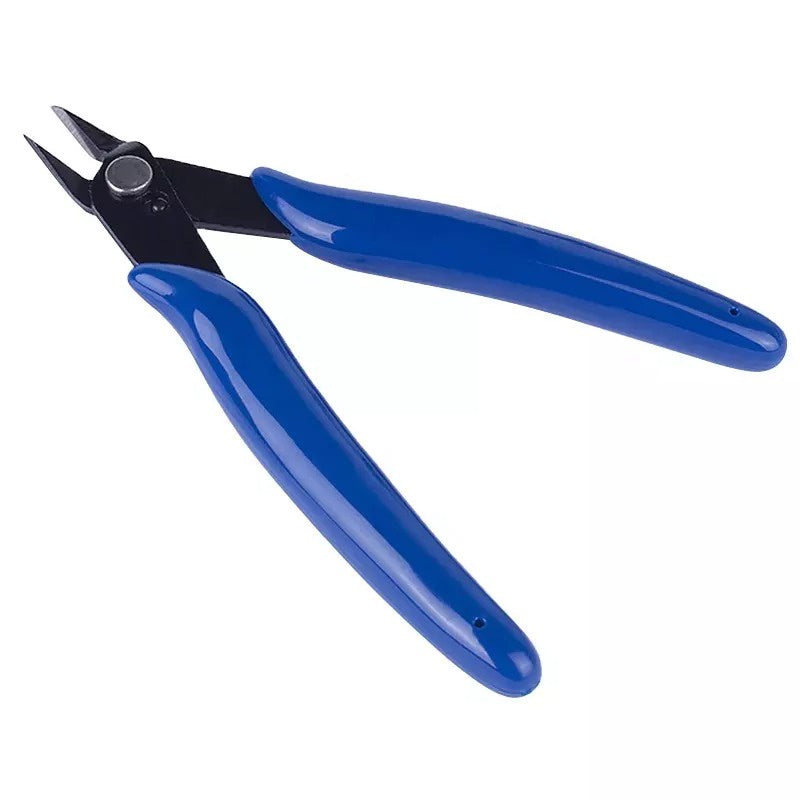 Tang Potong Gulungan Kawat 170 Mini Plier Wire Cutter Tang Biru 5Inch Alat Pemotong Kawat Kabel Elektronik Serbaguna