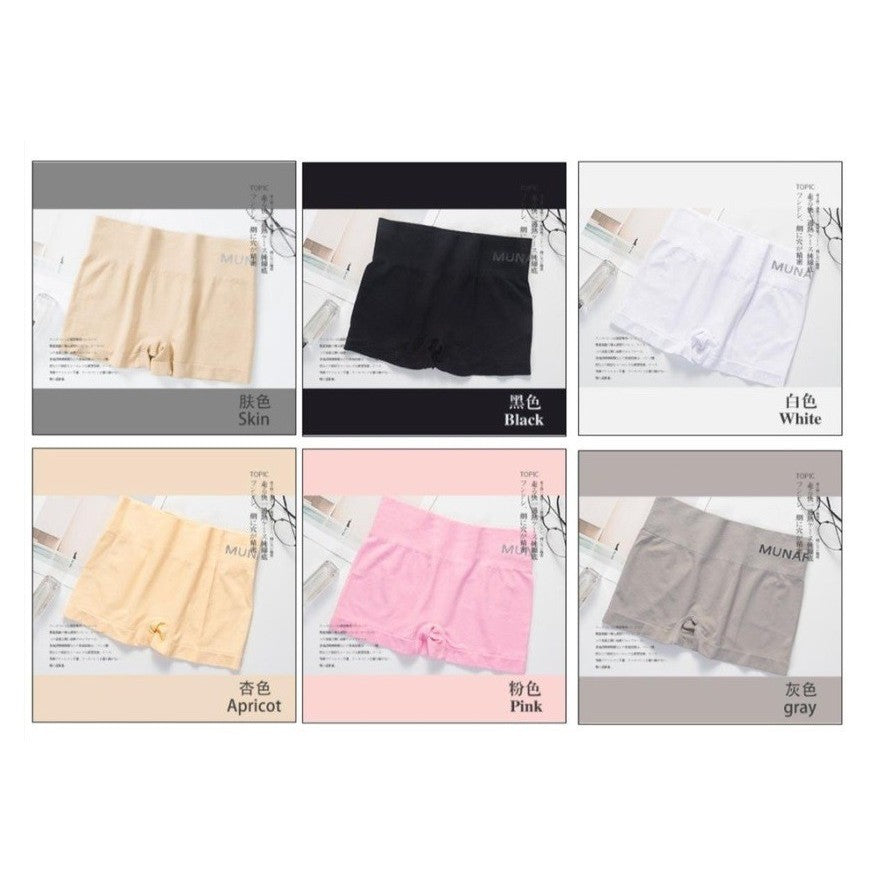 Boxer Munafie Wanita Hotpants Celana Dalam Katun Import Underwear Slimming Pants Segiempat Kotak CD