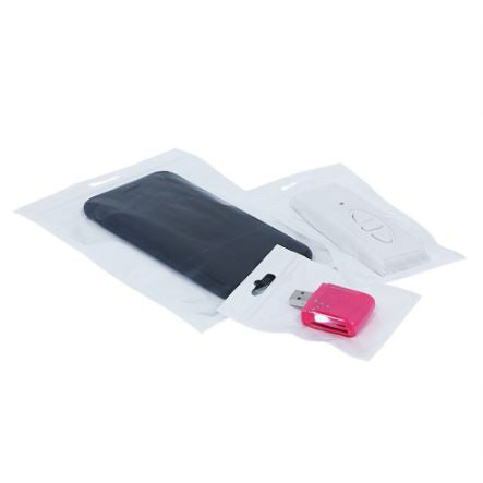 Plastik Klip Susu 13X21 Cm (ISI 100) Ziplock Putih Packing Plastic Clip Zipper Termurah Accessories