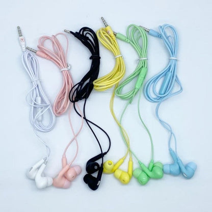 Headset Macaron U28 Earphone HIFI Stereo Sound Macaron U-28 Handsfree With Jack Microphone 3.5mm