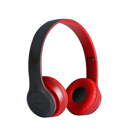 HEADPHONE BLUETOOTH P47 Headset Bando Gaming Lipat Wireless Audio Stereo Super Bass 5.0 EDR Travel