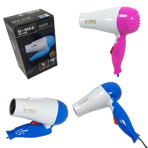 Hair Dryer Lipat Mini Alat Pengering Rambut Onyx OX-658 HairDryer 500 Watt Blow MURAH