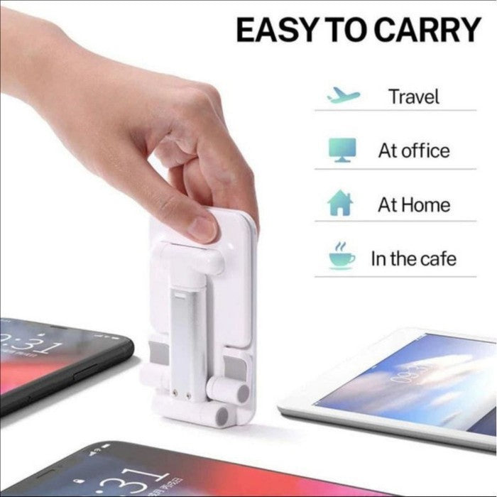 Folding Desktop HD-23 Phone Stand Holder Lipat Liftable Foldable HD23 Universal HP di Meja Support L305