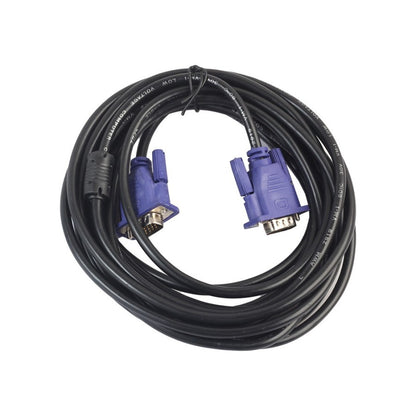 Kabel VGA Male to Male 1.5 Meter / 3 Meter / 5 Meter High Quality Tebal Digital 15pin For Komputer PC Laptop Monitor Proyektor TV Infocus Layar LCD