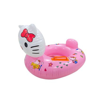 Ban Pelampung Anak Intex Baby Swim Boat Motif Animal Split Rings Bayi Duduk Kaki Berenang Karakter