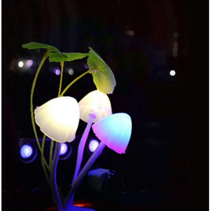 Lampu Tidur Jamur Avatar Mushroom Lamp Sensor LED Night Lamp hias kamar colokan dinding warna unik