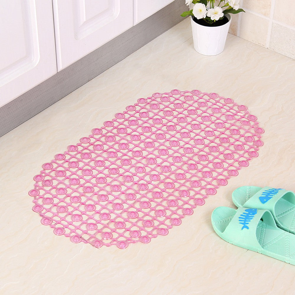 Keset Kamar Mandi Anti Licin / Alas Kaki Toilet Dapur / Karpet Lantai Silikon Suction Cup Bathroom Anti Slip Mat PVC Anti Slip