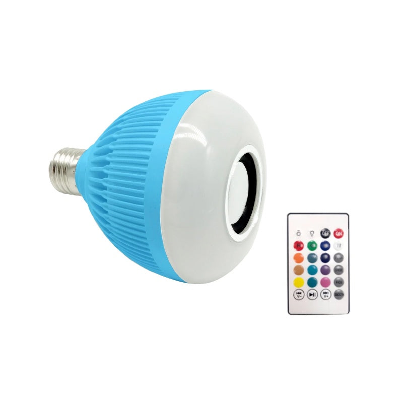 Lampu + Speaker Bluetooth 2in1 BOHLAM 6W LED Disco RGBW Remote Control 6watt Music RGB Party Lamp