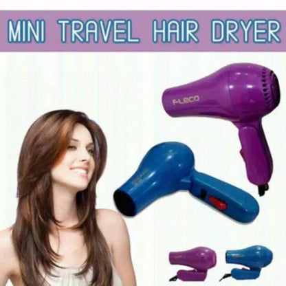 Hair Dryer Lipat FLECO 258 400W / Alat Pengering Rambut Lipat #HA006