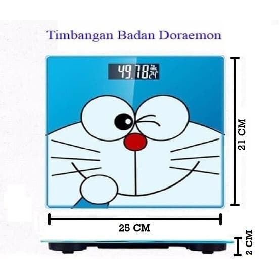 Timbangan Badan Digital LCD Karakter Maks 180kg Body Weight Scale