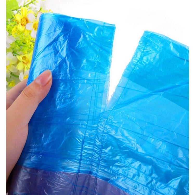 Kantong Plastik Sampah Roll Ukuran 45x50Cm Dengan Tali Pengikat Isi 15 Lembar / Tas Kresek Sampah Dapur Gulung Serbaguna Sekali Pakai / Disposable Garbage Bags Cocok digunakan di dapur toilet kantor kamar