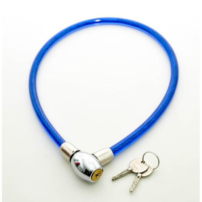 Gembok Kawat 65cm 70cm / Kunci Kabel Cable Lock Kendaraan Sepeda Motor Listrik Roda Helm Pengaman Stang Pagar Serbaguna