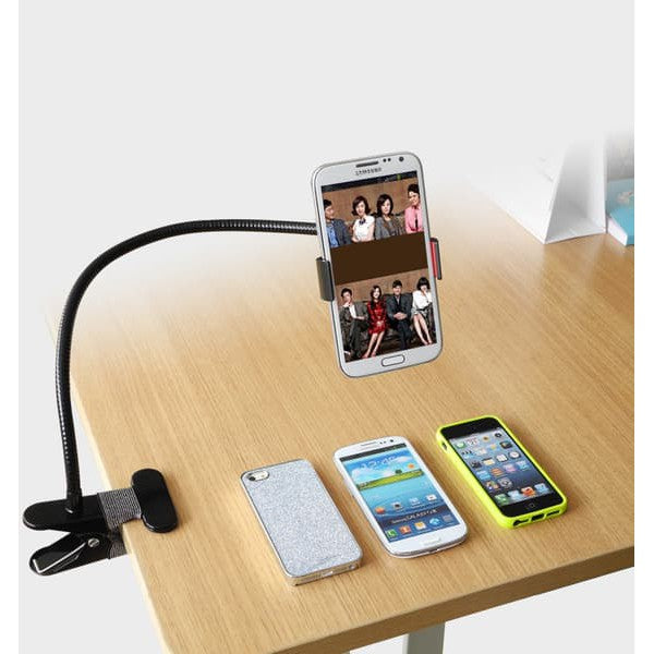 Lazypod Jepit Flexible Holder HP Standing Jepitan Narsis Fleksibel For Smartphone