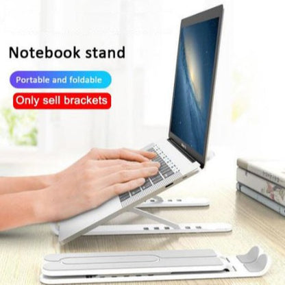 Stand Holder Laptop Folding Braket P1 Pro Dudukan Lipat Anti Slip Alas Brakets Pendingin Ipad Tablet