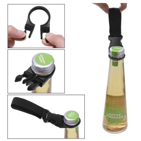 Gantungan Carabiner Pengait Botol Air Minum Holder Clip Bottle Hanging Sepeda Tas Ransel Hook Bag