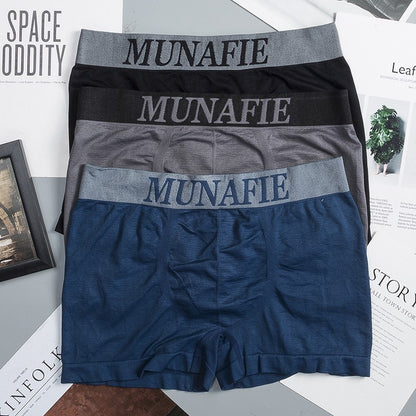 BOXER MUNAFIE Pria Celana Dalam Men Underwear Sempak Import Brief Katun CD Laki-Laki Premium Kolor