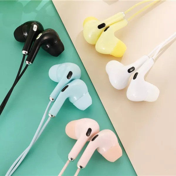 Headset Macaron U28 Earphone HIFI Stereo Sound Macaron U-28 Handsfree With Jack Microphone 3.5mm