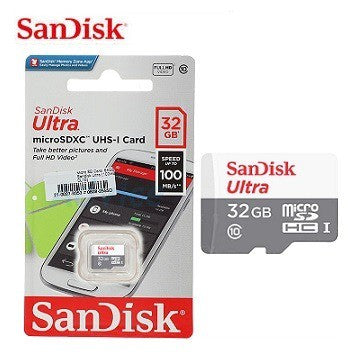 Memori card Sandisk Ultra Microsd 32GB Class 10 80mb/S Non Adapter HC SDHC MICROSDHC 32 GB - MOFAN