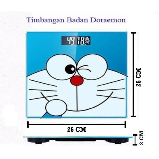 Timbangan Badan Digital LCD Karakter Maks 180kg Body Weight Scale