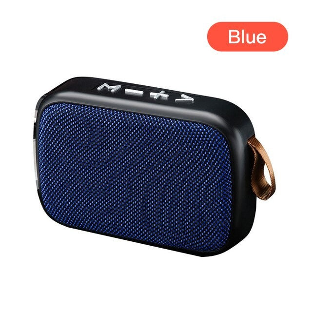 Speaker Bluetooth G2 Mini Wireless Portable Super Bass Support Memori FM Radio USB Musik Box Good Quality