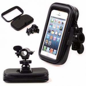 Holder Stang Motor Waterproof Size L 6,3 Inch Phone Case Dompet HP Anti Air GPS Touring Grab Gojek