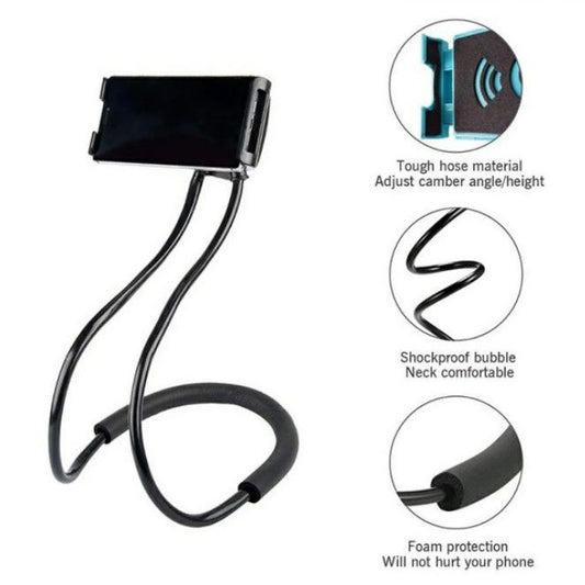 Lazy Neck Holder Hp di Leher Lazyneck Hanging Cell Lazypod Phone Stand Mount Necklace Pod Gantung