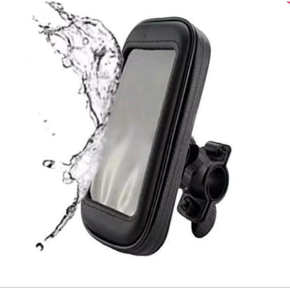 Holder Stang Motor Waterproof Size L 6,3 Inch Phone Case Dompet HP Anti Air GPS Touring Grab Gojek