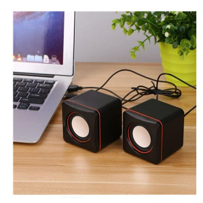 Mini Speaker Multimedia Model AP101 Be-5777 101Z Kabel USB Komputer Laptop Notebook Smartphone Aktif