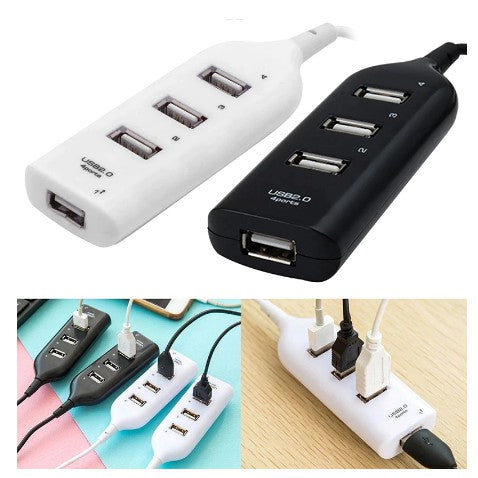 USB HUB 4in1 4 Port Output Colokan Flashdisk Mouse Speaker For Laptop Pc Komputer