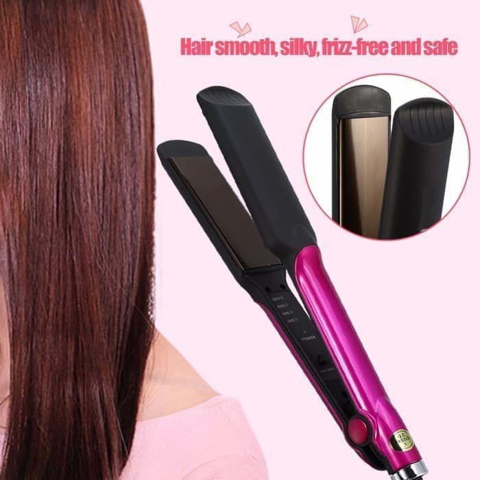 Catokan KM-531 Professional Hair Straightener Alat Catok Pelurus Rambut Lurus Elektrik Wet Dry