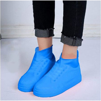 Cover Sepatu Karet Silicone Anti Air Sarung Pelindung Waterproof Silikon Shoes boots sendal kaki