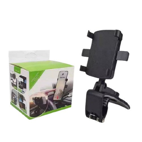 Car Holder Mobil Jepit HD-35 3IN1 / Holder Spion Dashboard Mobil HD35 Universal Mobile Dudukan Penyangga HP GPS Handphone 360° / Visor Meja Multifungsi