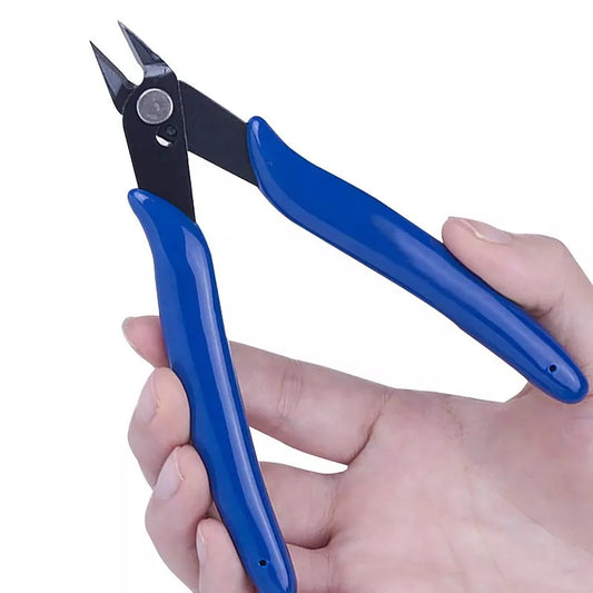 Tang Plato Potong Coil Kawat Alat Pemotong Kawat Kabel 170 Mini Plier Wire Cutter Gunting Coil Tang Biru 5Inch Serbaguna