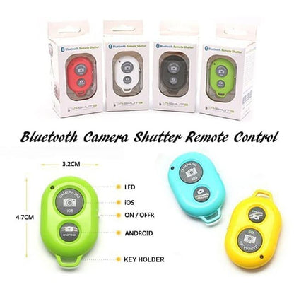 Tomsis Bluetooth Remote Shutter / Tombol Selfie For Android iPhone iOS