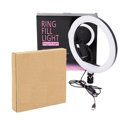 Lampu Ring Light LED 26Cm 10Inch Ringlight Selfie 3 Mode 26 Cm Live Streaming Vlog