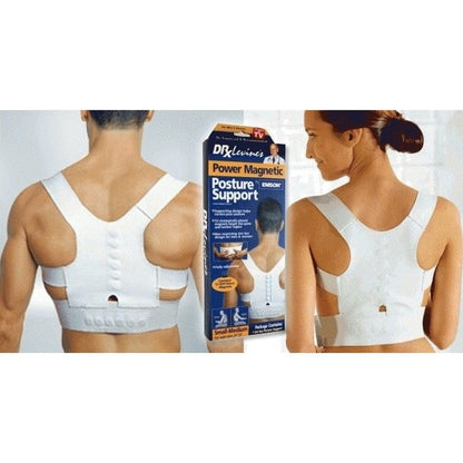 Posture Support Sport Power Magnetic Penegak punggung Rompi Alat Penyangga Tulang Belakang Bongkok