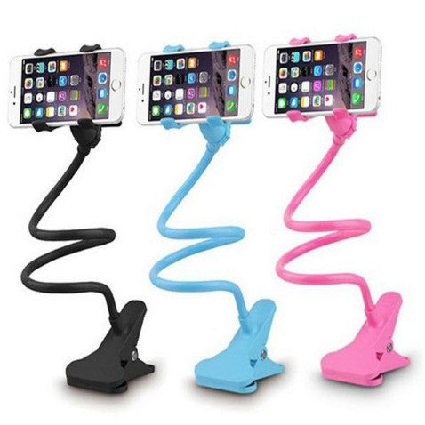 Lazypod Jepit Flexible Holder HP Standing Jepitan Narsis Fleksibel For Smartphone