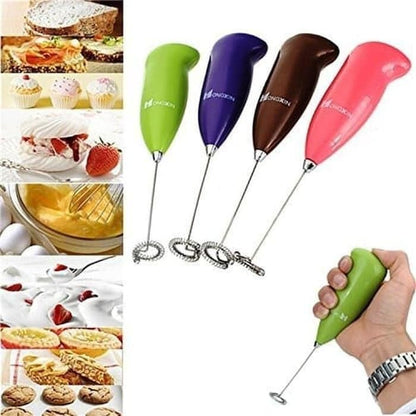 Milk Frother Hand Mixer Mini Elektric Whisk Pengocok Telur Elektrik milkshake kopi teh whipping mix