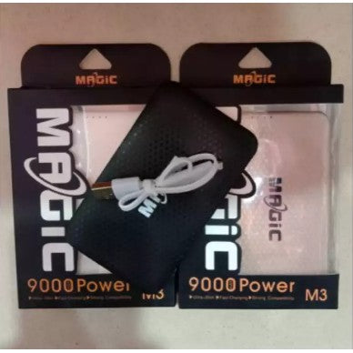 Powerbank MAGIC M3 9000Mah Single USB Output Power Bank Original