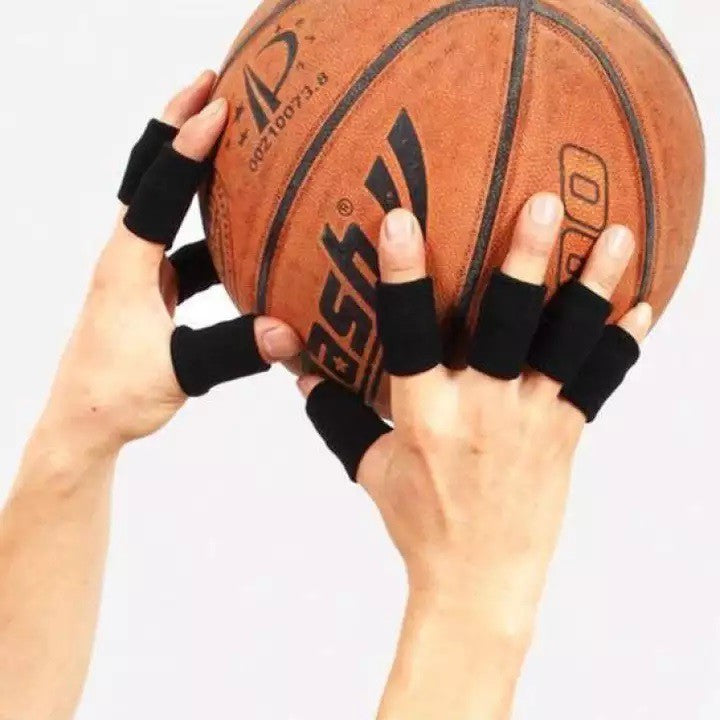 Finger Support Telaisi / Deker Pelindung 10 Jari Tangan Engkel Band Basket volly ball protector