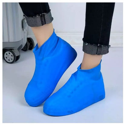 Cover Sepatu Karet Silicone Anti Air Sarung Pelindung Waterproof Silikon Shoes boots sendal kaki