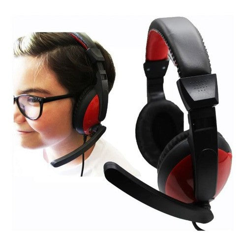 Headphone Gaming With Microphone / Headset Bando Game Support PUBG